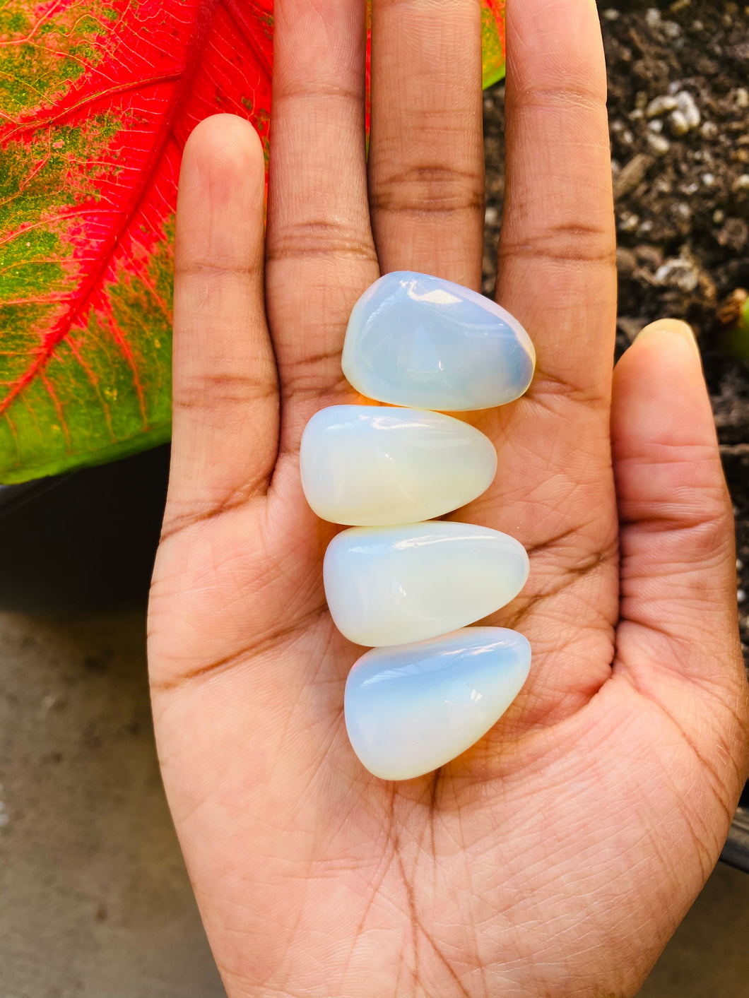 Tear Drop Blue Opal