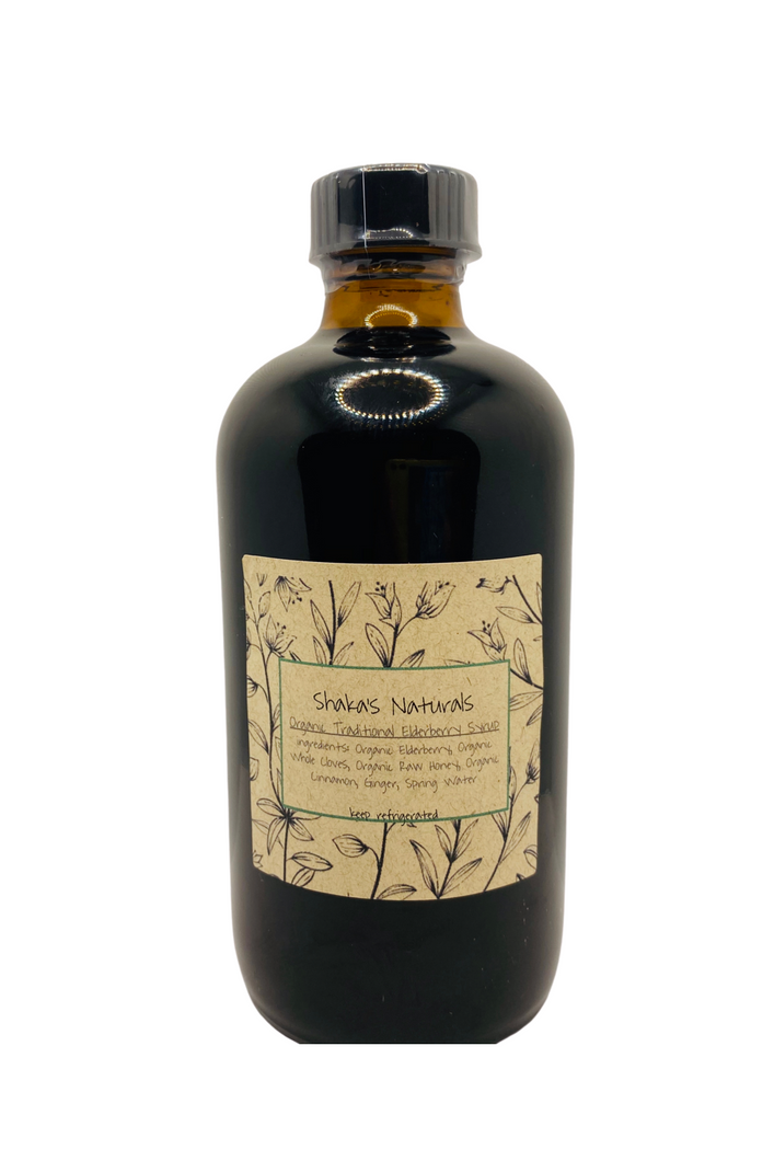 Organic Traditional Elderberry Syrup
