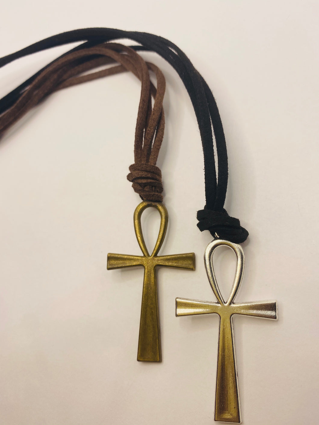 Ankh Self Tie Necklace